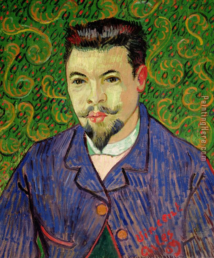 Vincent van Gogh Portrait Of Dr Felix Rey